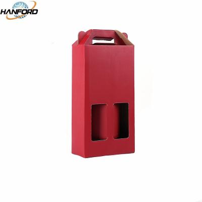 China Printable Wine Corrugated Gift Box Antiwear Multipurpose Practical for sale