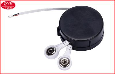 China Medical Facility 70cm Reel Retractable Charging Cable With Concealed Button 38*16.5mm for sale