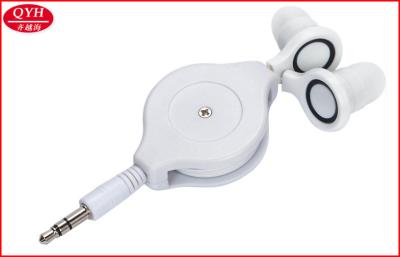 China Medium Reel Retractable Earbuds Two Way Retractable Cable 1 Meter for sale