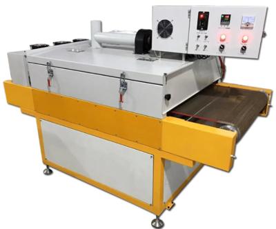 China PLC Textile Conveyor Dryer For Oval T Shirt Screen Post Press Printing Machine for sale