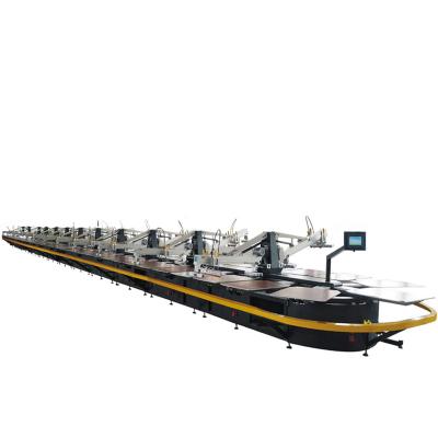 China 24 Color 78 Stations Oval Screen Printing Machine 600-1000 Pcs/Hour for sale