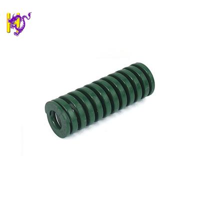 China 75x118 Green Color Metal Spiral Spring , Epoxy Paint Clutch Pedal Spring for sale