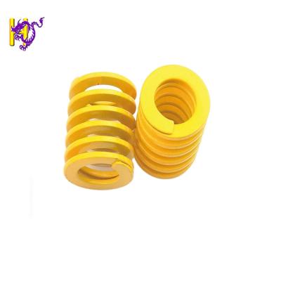China All Industrial Manufacturer Die Spring Alloy Steel Extra Light Load Yellow for sale