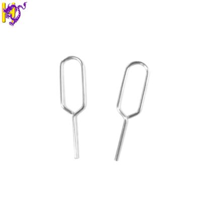 China OEM 0.1mm-10mm Wire Forming Spring Sim Card Tray Removal Pin Tool For Mobile Phone for sale
