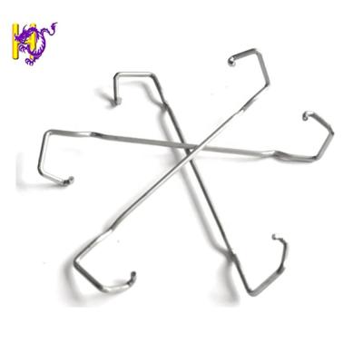 China Electroplating 304 Stainless Steel SS Wire Forming Spring Bent Hanger for sale