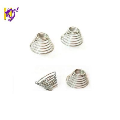 China 65mn Conical Compression Helical Coil Spring for Switch for sale