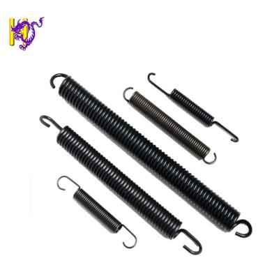 China Assorted Variable Tension Spring Double Hook coil With Black Zinc Plated for sale