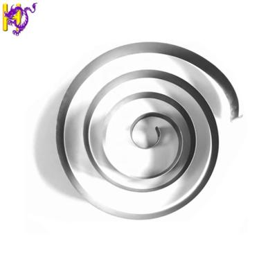 China Custom SUS301 Clock Flat Spiral Constant Force Spring Coil For Vacuum Cleaner for sale