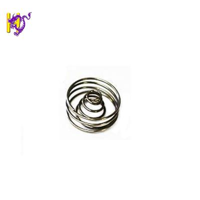 China Stainless Steel Zinc Conical Lithium AAA Battery Contact Spring For Air Cleaner for sale