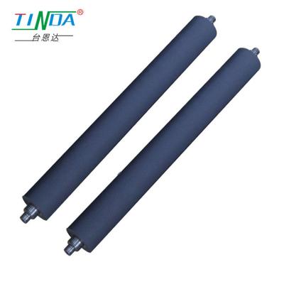China OEM Low Noise Cylinder Printer Rubber Roller Printing Press Roller High Durability for sale