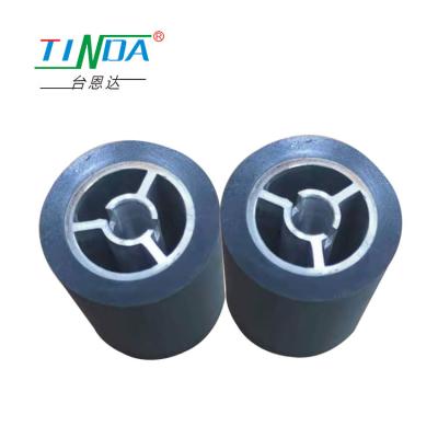 China Smooth Performance Rubber Power Feed Rollers pu rubber roller Antiwear for sale