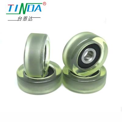China Low Noise OEM Rubber Coated Roller Bearings High Temperature Range -20C To 120C for sale