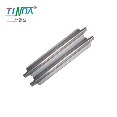 China 45 Tolerancia del rodillo industrial de acero 0,02 mm Bajo nivel de vibración en venta