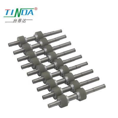 China High Precision Rubber Roller For Subyway Ticket Vending Machine for sale