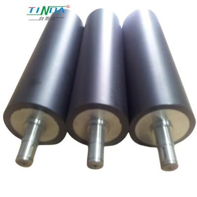 China High Precision Silicone Printing Rubber Roller For Cylinder Printer for sale