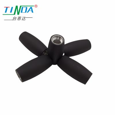 China Omni-directional Wheels Rubberized Roller Wheel with Low Noise Level à venda