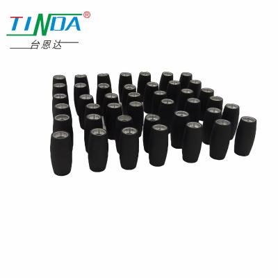 China Customized Metal Core Rubber Roller Wheel for Omni-directional Robot Wheels for sale
