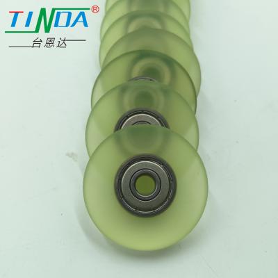 China Round Rubber Coated Bearings for Low Vibration Level in High Temperature Environment for sale