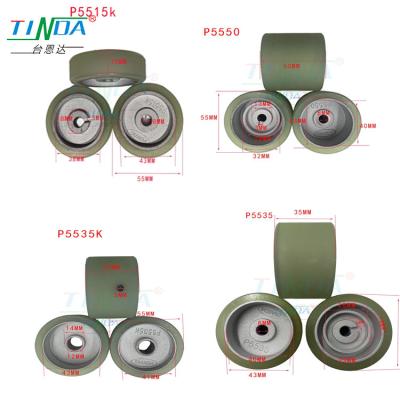 Cina Durability P5535/P5515/P5550 Rubber Wheel  For Industrial Sewing Machine Spare Parts  927 MS1190 Puller Machine in vendita