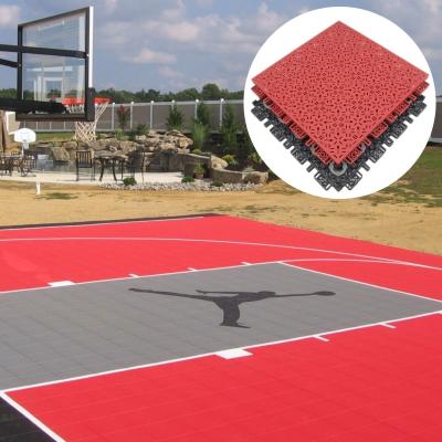 China Pp Pvc Outdoor Sport Interlocking Volleyball Badminton Court Basketball Court Tiles zu verkaufen