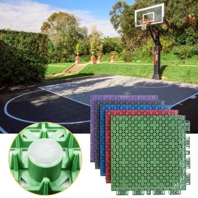 China Sports Tennis Pickleball Basketball Court Flooring Tiles Portable Interlocking for sale