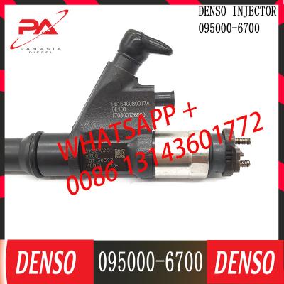 China 095000-6700 DENSO Common Rail Disesl fuel injector 095000-6700 R61540080017A for HOWO heavy truck for sale
