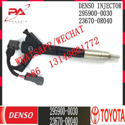 China Inyector común diesel del carril de DENSO 295900-0030 para TOYOTA 23670-0R040 en venta