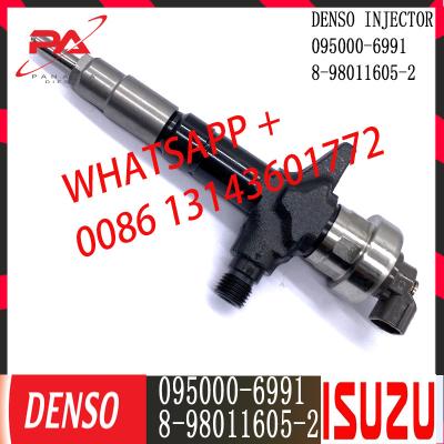 China DENSO Diesel Common Rail Injector 095000-6991 For ISUZU 8-98011605-2 for sale
