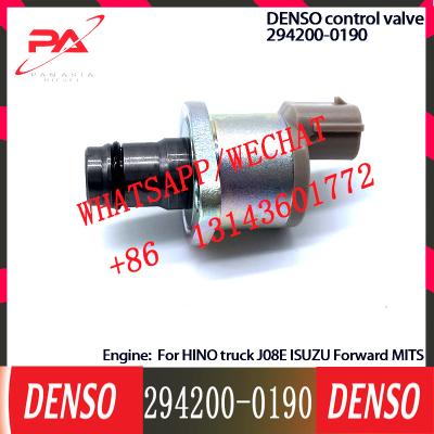 China DENSO Control Valve Regulator SCV valve 294200-0190 For Denso HINO truck J08E ISUZU Forward MITS for sale
