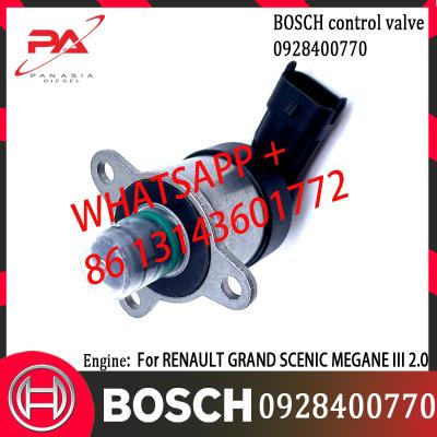 China 0928400770 BOSCH Metering Solenoid Valve To RENAULT GRAND SCENIC MEGANE III 2.0 for sale