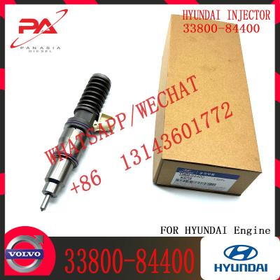 China Engine Parts 3380084400 Common Rail Fuel Injector 33800-84400 For Hyundai Diesel Engines for sale