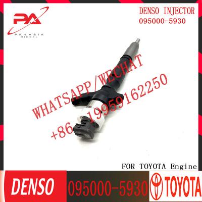 China common rail injector 095000-5930 for toyota truck diesel pump injector 23670-09060 for toyota high pressure engine for sale