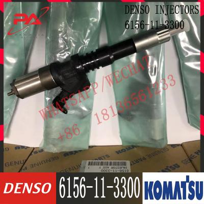 China 6156-11-3300 KOMATSU Fuel injector  095000-1211 6156-11-3300 SAA6D125 Engine PC400-7 / PC450-7 for sale