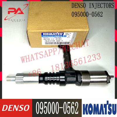 China 095000-0560 095000-0561 Diesel Engine Fuel Injector 095000-0562 6218-11-3100 6218-11-3102 for sale