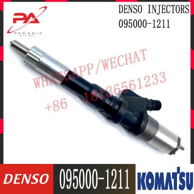 China 095000-1211 095000-1210 KOMATSU Fuel Injectors 6156-11-3300 6156-11-3301 for sale