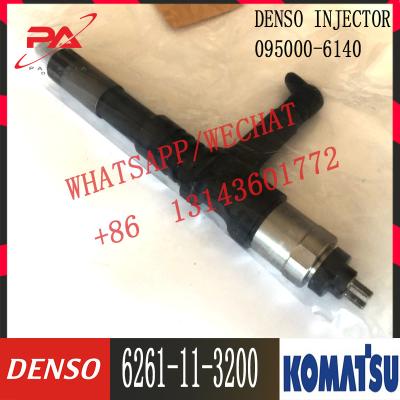 China 6261-11-3200 Komatsu Diesel PC800-8 D155AX-6 Engine Fuel injector 6261-11-3200 095000-6140 for sale
