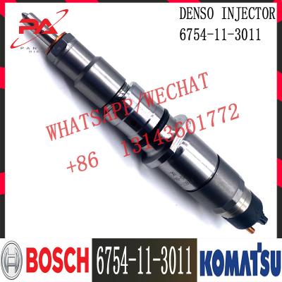 China 6754-11-3011 Komatsu Excavator QSB6.7 Diesel Engine Fuel Injector 5263262 0445120231 6754-11-3011 for sale