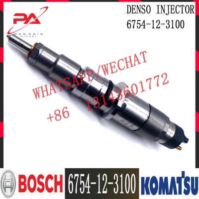 Chine 6745-12-3100 injecteur de carburant diesel 6745-12-3100 de moteur de KOMATSU PC300-8 PC300LC-8 PC350LC-8 D65EX-15E0 0445120236 à vendre