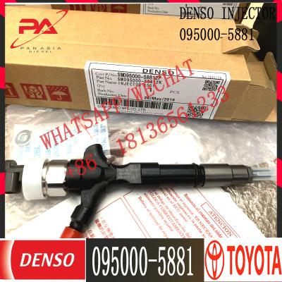 China 095000-5881 Disesl fuel injector 095000-5880 095000-5881 for Toyota Hilux Hiace 23670-30050 23670-39095 23670-39096 for sale