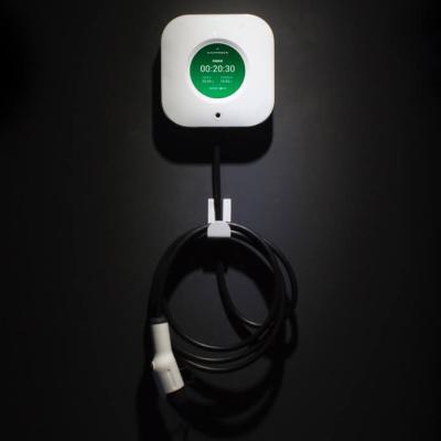 China ABS Fireproof PC Electric Vehicle Accessories Electric Car Charger Full Netcom 4G for sale