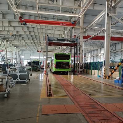 China SKD CKD Bus Assembly Line Customized Frequency For Bus Production Plant for sale