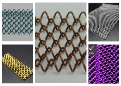 Китай Массивные металлические декоративные сетки занавески катушки цепные ссылки драпировки многоцветные продается