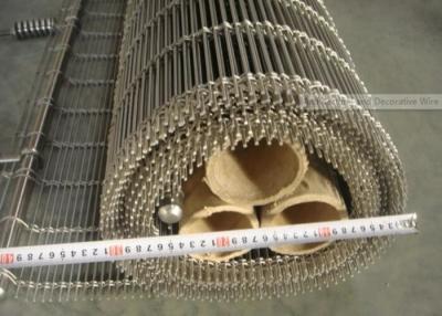 China Decorative Architectural Stainless Steel Wire Mesh Facades Rectangle Hole Shape for sale