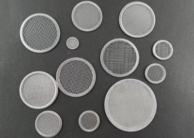 China Hoja de metal perforada y disco de filtro de tela de alambre de acero inoxidable en venta