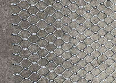 China Flexibel hoge sterkte roestvrij staal ferrule touw mesh voor decoratie groene muur Te koop
