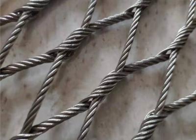 China Veiligheid SUS304 roestvrij staal draad touwnet Voor bescherming van dieren Te koop