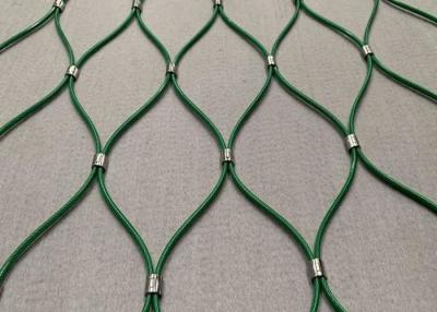 Κίνα Ανοιχτότητα 20mm-300mm Metal Rope Mesh Υψηλή αντοχή με εξαιρετική αντοχή στη διάβρωση προς πώληση