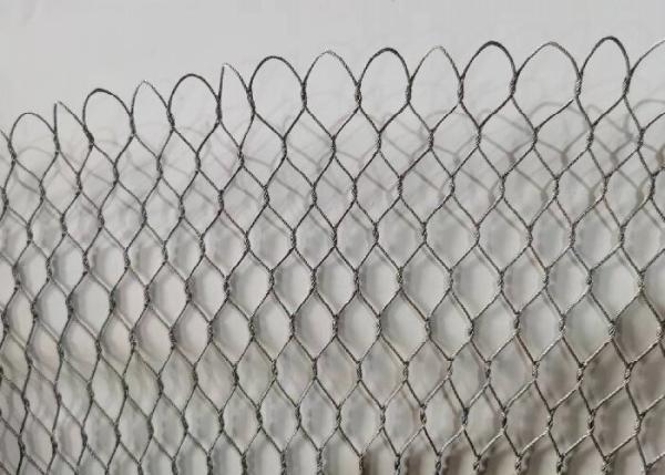Quality X Tend Aviary Wire Netting 304 Woven Knotted Cable Mesh Protection Cages for sale