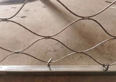 Chine Diamètre 3,0 mm Balustrade filet de câble de prévention de chute filet de corde en acier inoxydable 7x7 à vendre