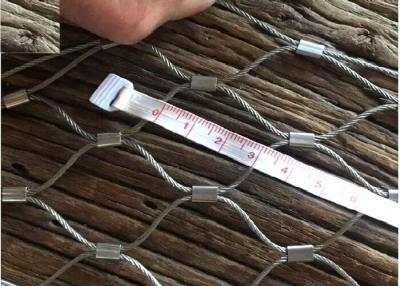 China Fácil de instalar la malla de cuerda de acero inoxidable de cuerda de acero inoxidable en venta